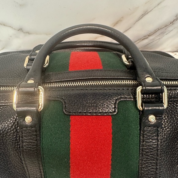 Gucci Web Boston Duffle Bag (Pristine Condition) - Picture 3 of 11